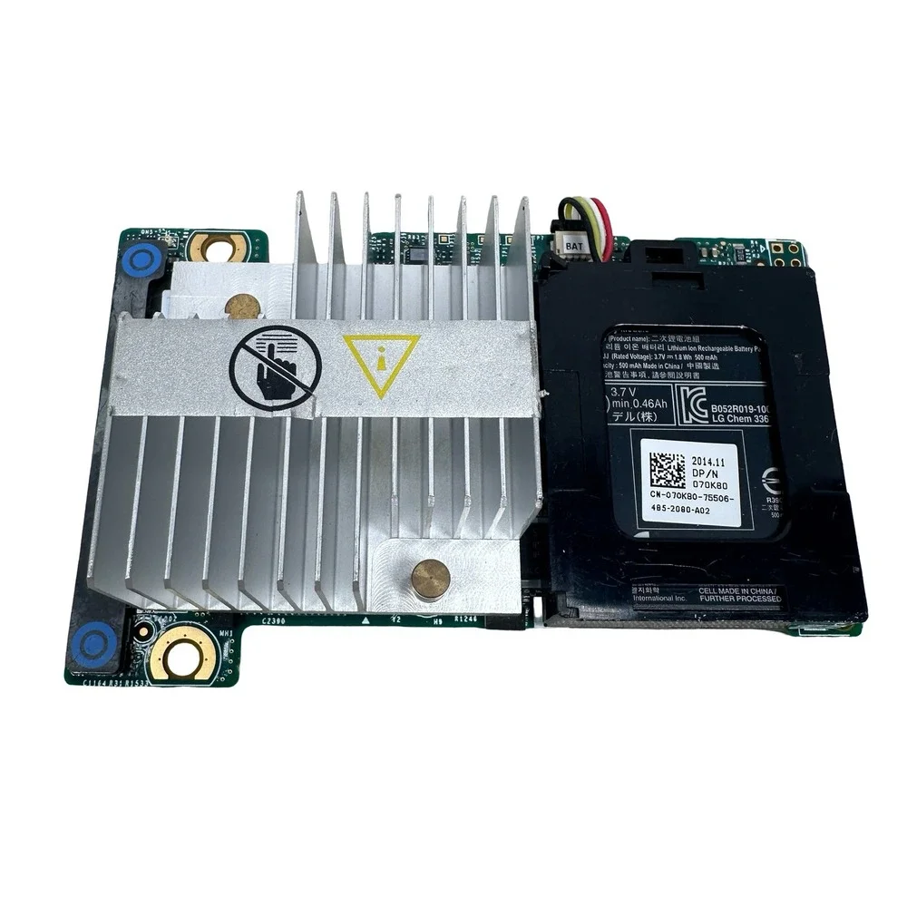 Dell PERC H710 Mini UCPM-800 RAID Controller 05CT6D with 070K80 Battery Lot of 4